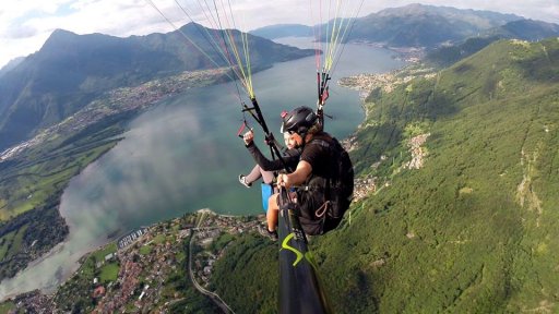 Como Lake Paragliding - Feel the Sky