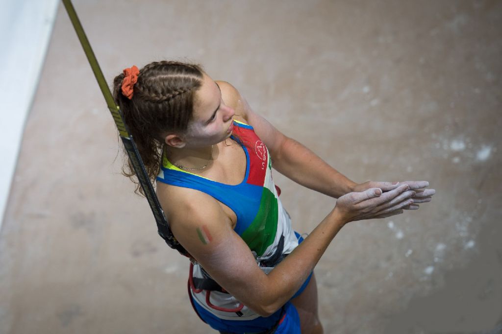 Beatrice Colli - Campionessa mondiale di arrampicata 