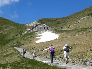 Traditional Italian-Swiss meeting at S. Jorio Pass