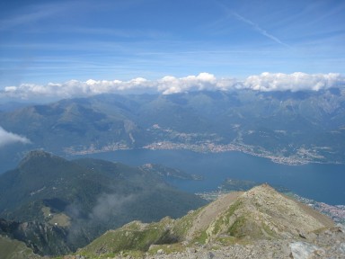 Monte Legnone - Via normale