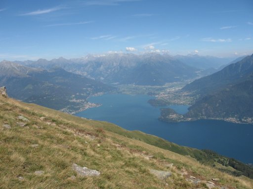 Monte Bregagno dai Monti di Breglia 1