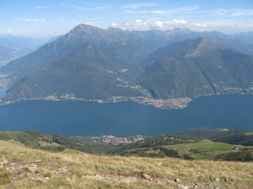 Monte Bregagno von Monti di Breglia aus 2