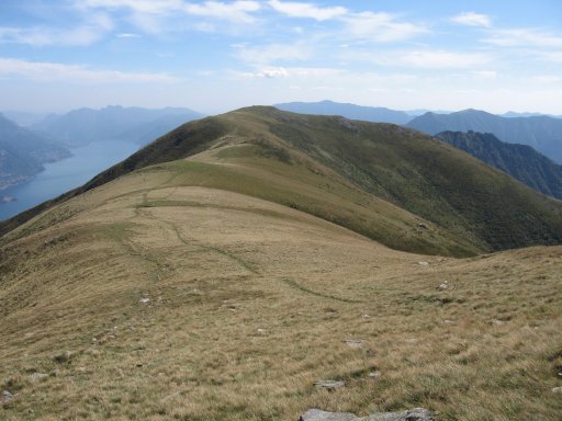 Monte Bregagno von Monti di Breglia aus 5