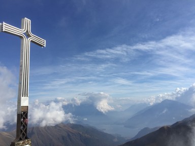 Pizzo di Gino from Giovo Pass