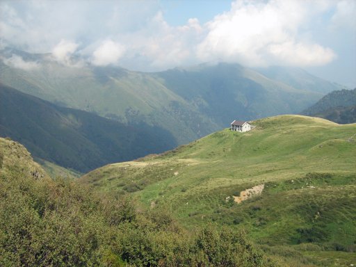 Vom Pass Giovo zur Hütte Sommafiume 1