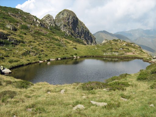 Pass Giovo - Bocchetta di Sommafiume - Seen von Sommafiume 1