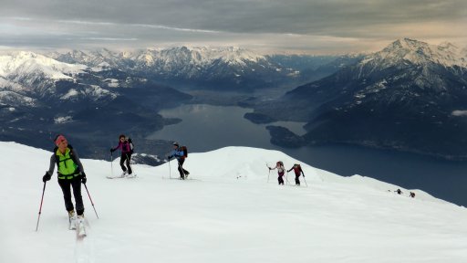 Monte Bregagno from Monti di Musso 1