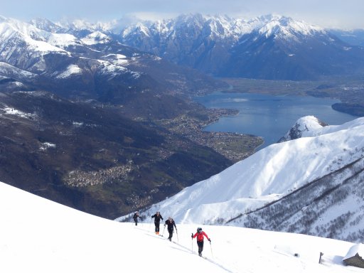 Monte Bregagno dalla Valle Albano 1