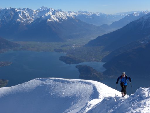 Monte Bregagno dai Monti di Pianello 1