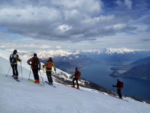 Monte Bregagno dai Monti di San Siro 1