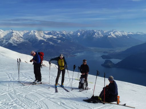 Monte Bregagno von den Monti di San Siro 2